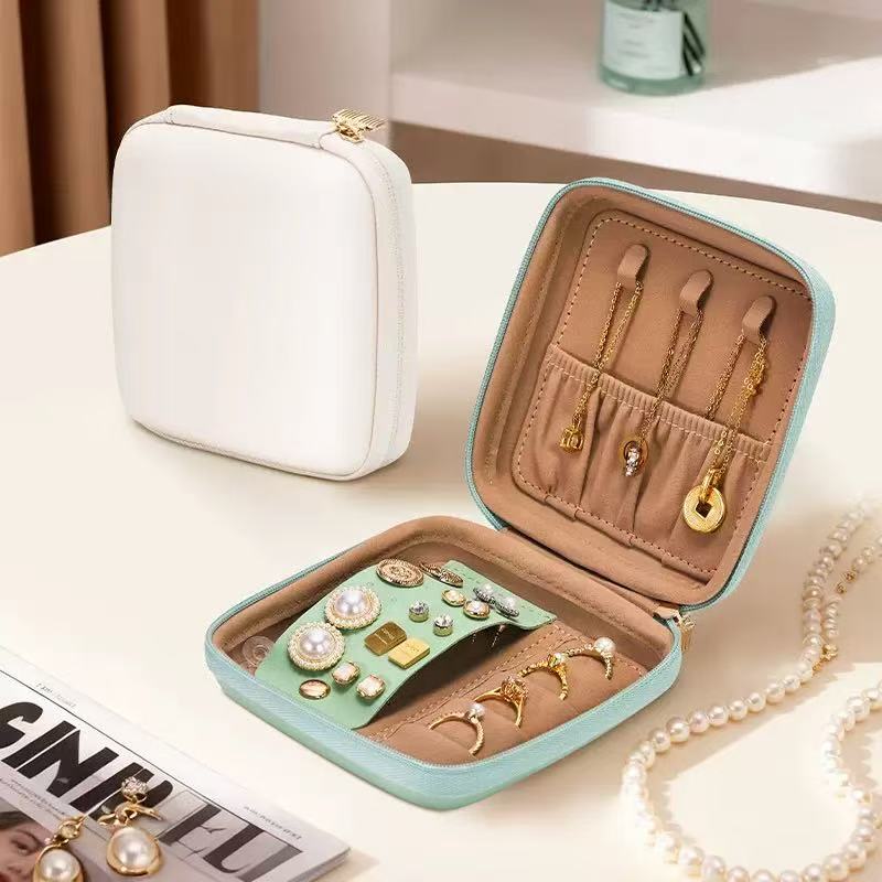 Small Travel Jewelry Organizer Case