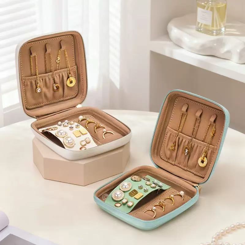 Small Travel Jewelry Organizer Case