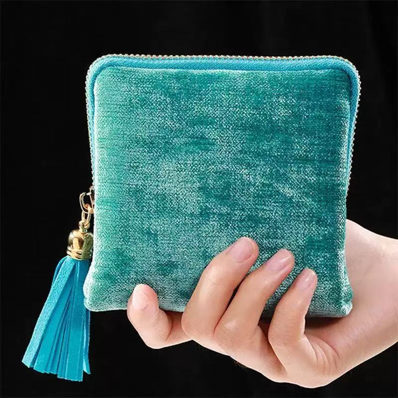 Nylon Bracelet Organizer Pouch Zipper Jewelry Storage Bag for Small Accessories