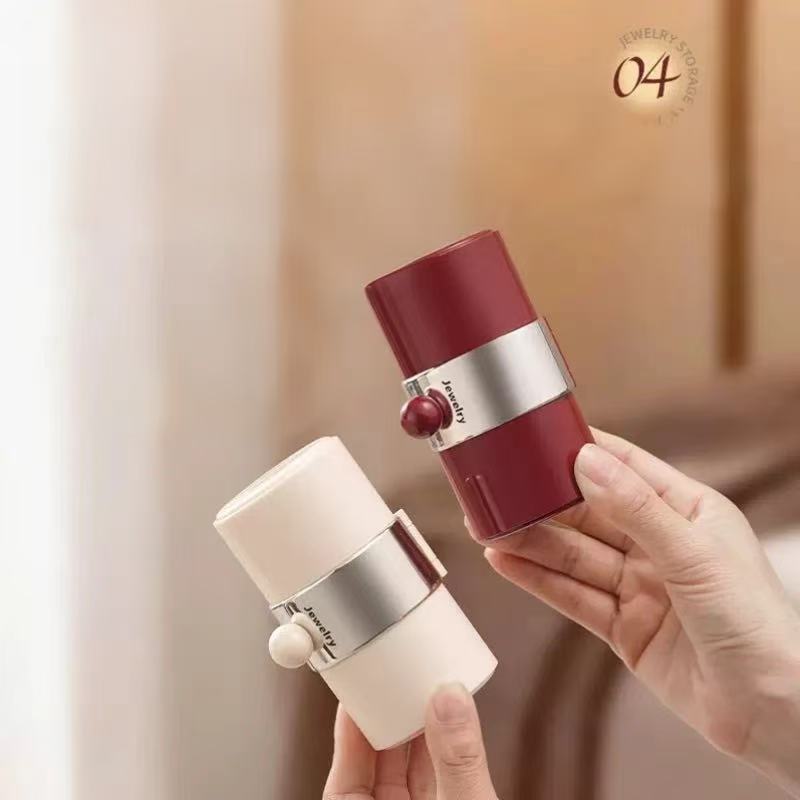 Portable Hanging Jewelry Organizer Case Small Jewelry Storage Box