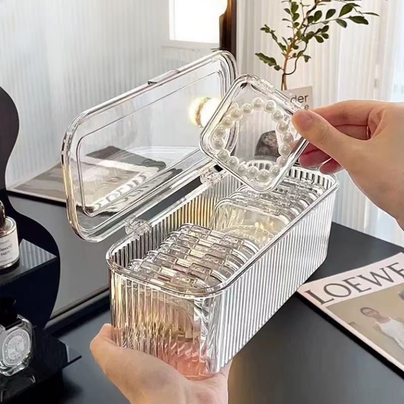 Clear 10 Compartment Bracelet Organizer