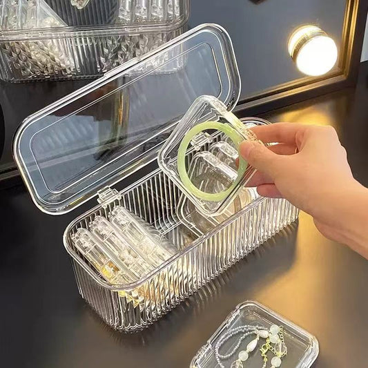 Clear 10 Compartment Bracelet Organizer