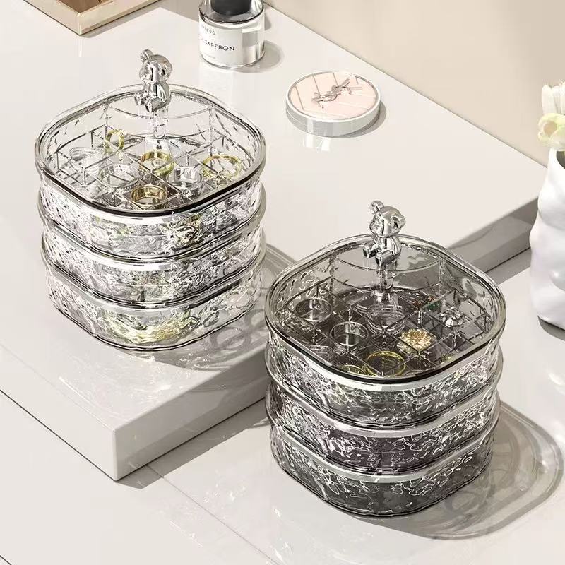 Clear Plastic Jewelry Organizer