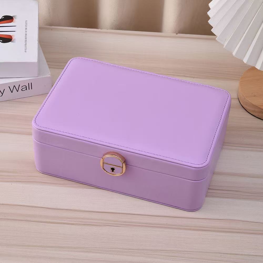 Large Capacity PU Jewelry Organizer Box
