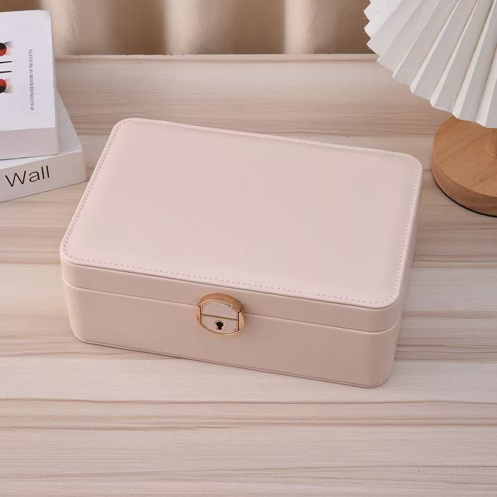 Large Capacity PU Jewelry Organizer Box